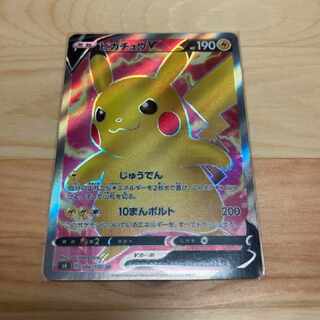 ポケモンカード ピカチュウv sr 1枚の通販 マミ近藤（279713439） | magi