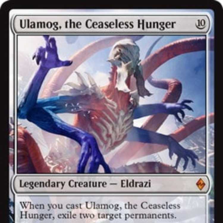 MTG 絶え間ない飢餓、ウラモグ/Ulamog, the Ceaseless Hunger 英語版 1