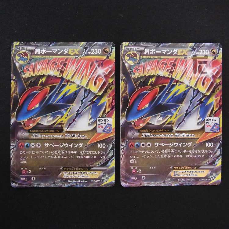 MボーマンダEX プロモ 2枚セット 257/XY-P/管理:MP8719 2枚の通販 たい