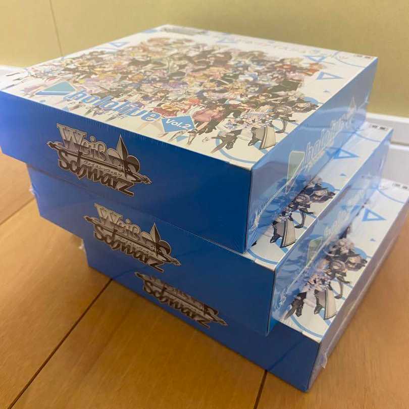 ヴァイスシュヴァルツ ホロライブ Vol.2 3BOX 未開封 1枚の通販 すかい