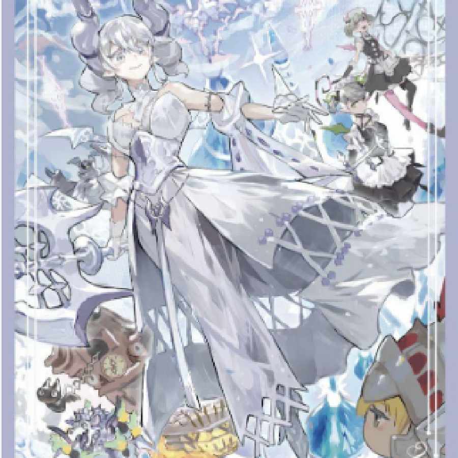 遊戯王】 白銀の城のラビュリンス スリーブ (4) 1枚の通販 彬-111