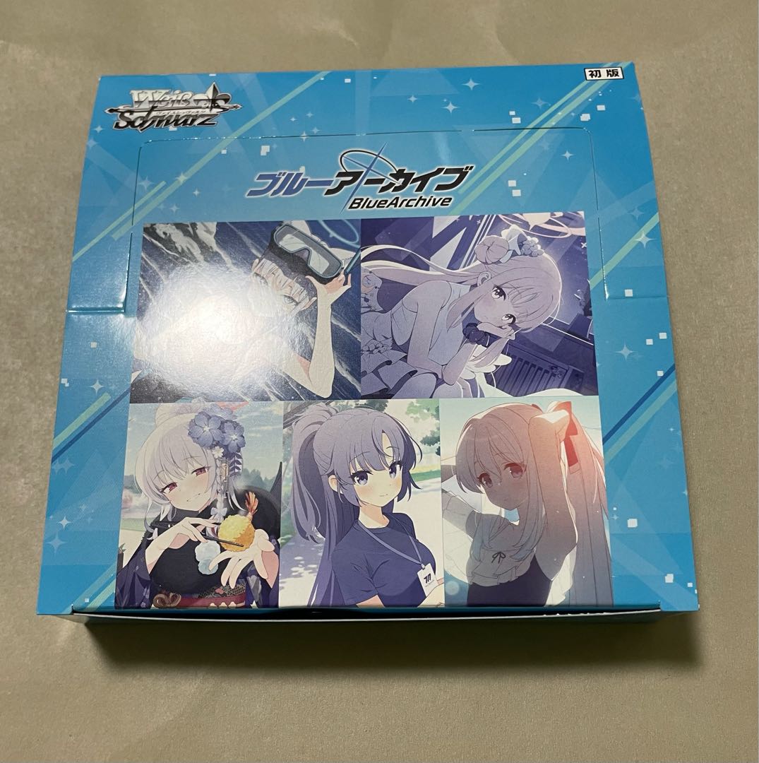ヴァイスシュヴァルツ ブルーアーカイブ シュリンクなし 1box ブルアカ