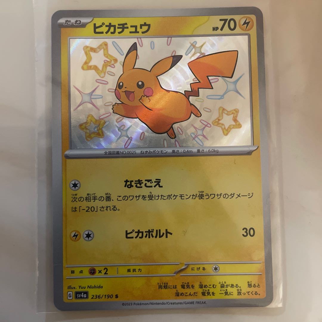 ピカチュウ 1枚の通販 774191885（907124863） | magi