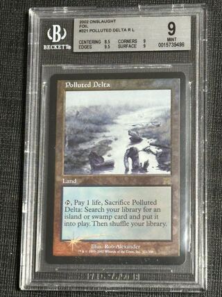 MTG 汚染された三角州 Polluted Delta オンスロート 英語版 MtG 汚染