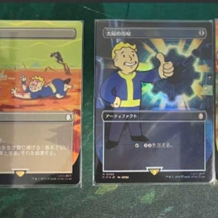 MTG Fallout 不毛の大地 等 特殊イラスト 日本語 4枚セット 4枚の通販