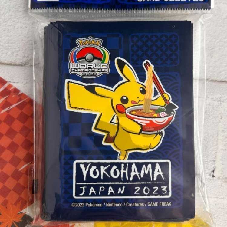 WCS2023 横浜 大会 出場者限定 ポケモン ピカチュウ スリーブ 【公式通販】