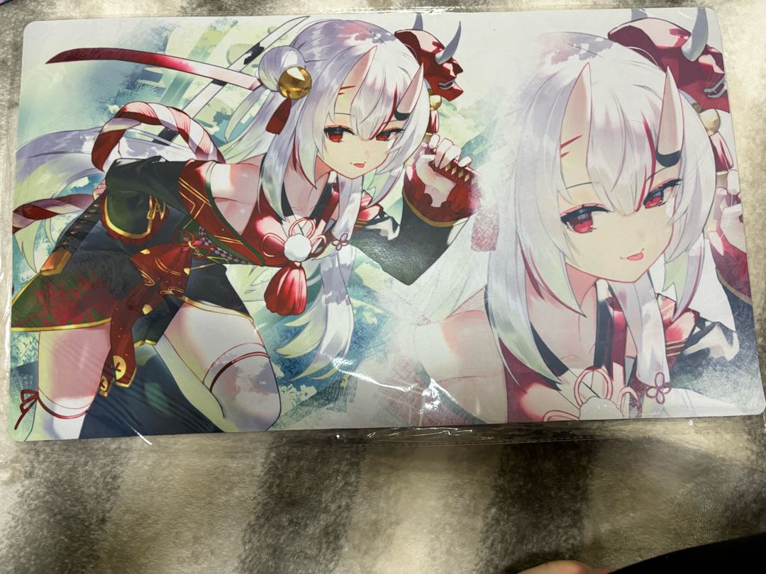 百鬼あやめ プレイマット ホロライブの通販 chaos@24時間以内発送