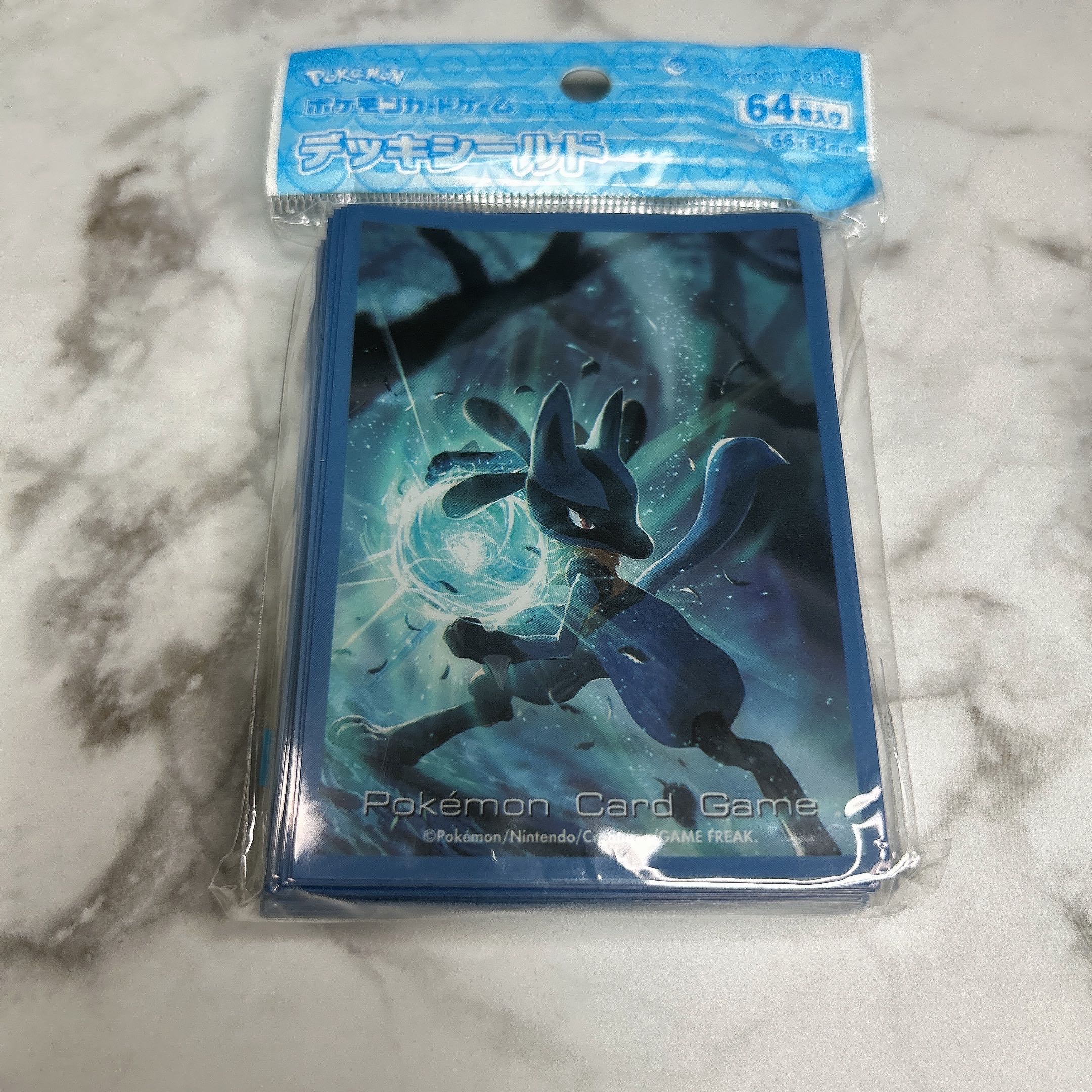 ポケモンカードゲーム デッキシールド ルカリオの通販 ピィ（96318044