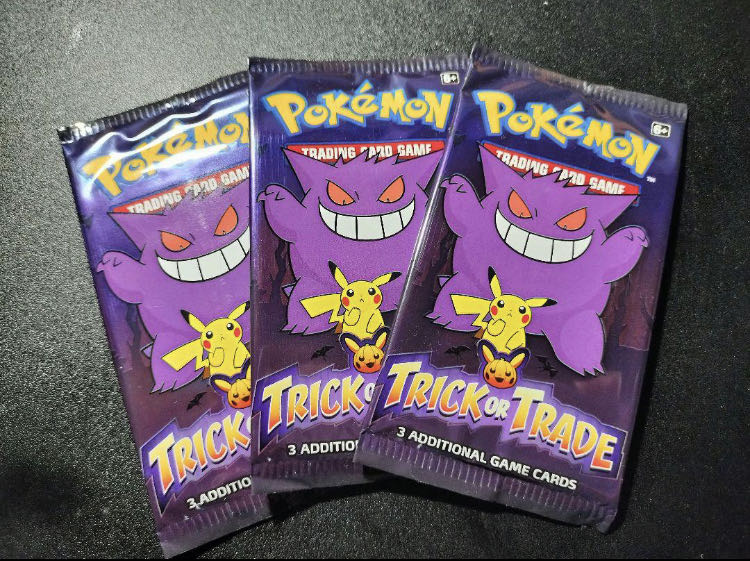 ポケモンカード trick or trade ハロウィン 3パック 1枚の通販 Card