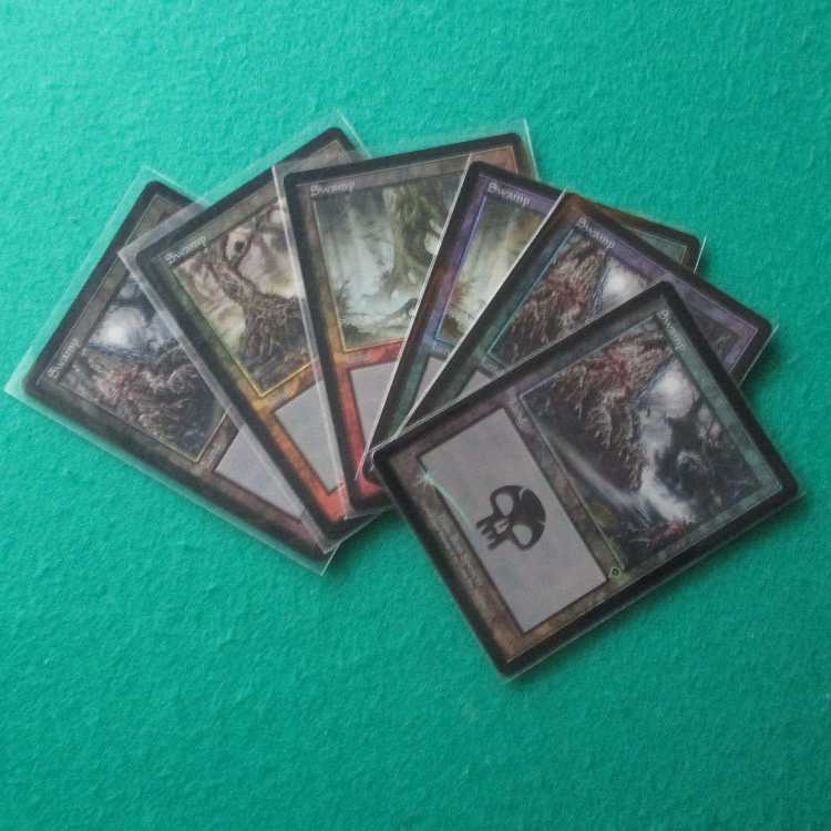 旧枠/沼/基本土地/foil/インベイジョン 1枚の通販 maru1（1706587277