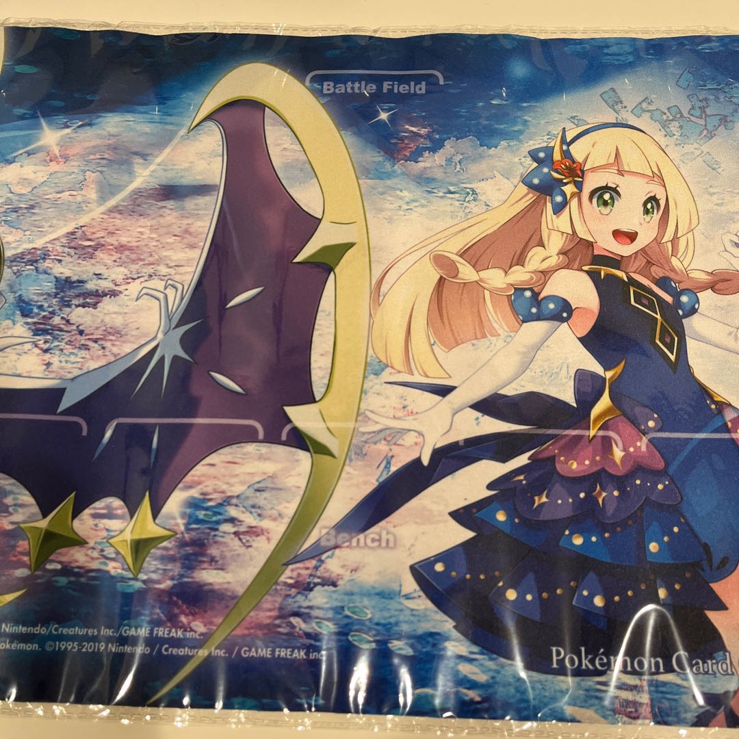 プレイマット『リーリエ(ポケモンマスターズEX)当選書付き※』未開封