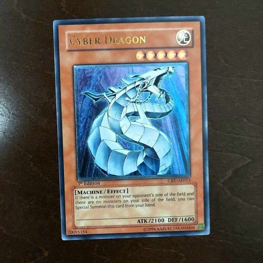 希少‼️遊戯王【独&仏ver】サイバー・ドラゴン 1st❗️レリーフ 3枚