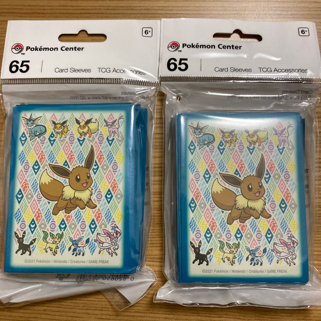 wcs2023 横浜 デッキシールド スリーブ 2個 イーブイ ブイズ 1枚の通販