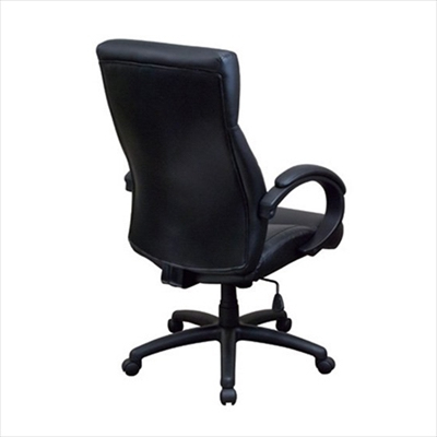 ナカバヤシ OAレザーチェア ハイバック ブラック CCL-002D (tm