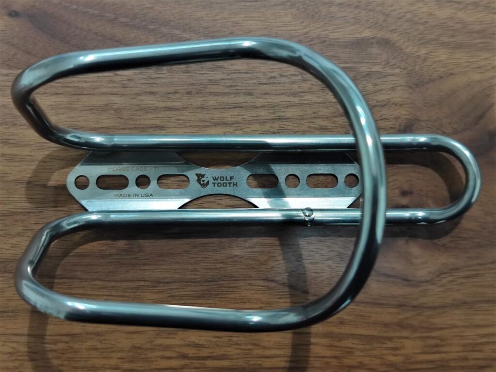 レビュー】ウルフトゥース モースケージ チタン ～位置を上下に調整