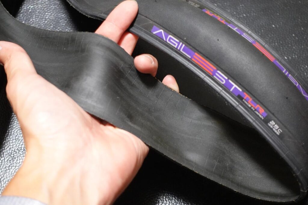 レビュー】Panaracer AGILEST TLR 25c ～シーラント前提に耐パンク