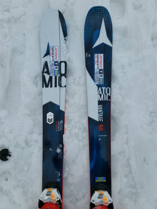 ATOMIC VANTAGE 90CTI 184CM: スキー徒然草