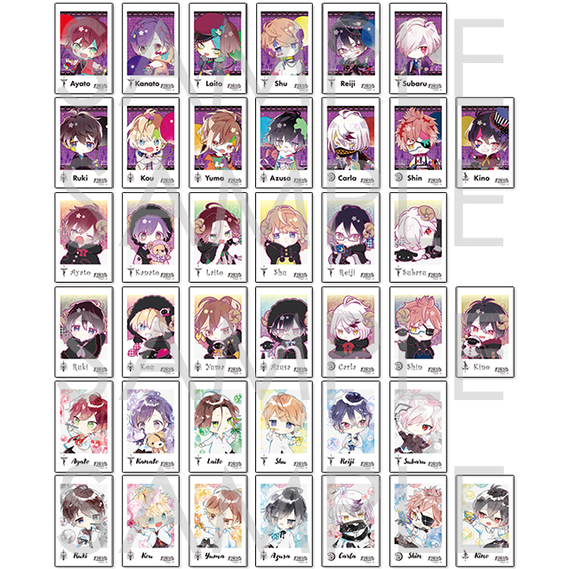 DIABOLIK LOVERS ポラ風カード Illustrator Collection Vol.1 | 乙女
