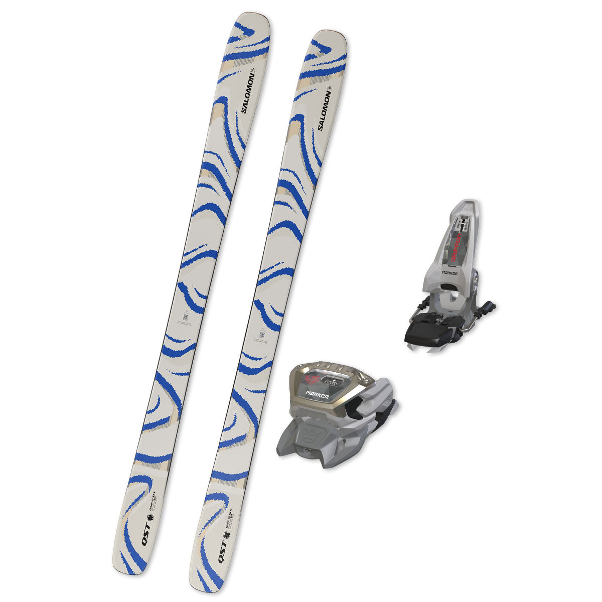 2026 Salomon QST 106 + Marker Griffon 13 ID Bindings - BUNDLE DEAL