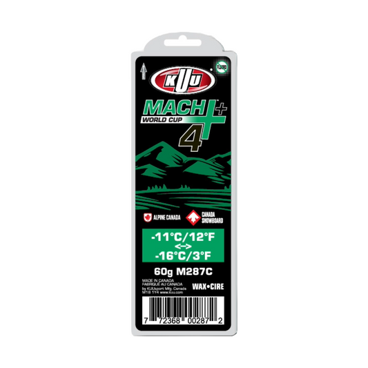 Kuu MACH 4+ World Cup Cold Green (-11C/-16C) – Skiwax.ca
