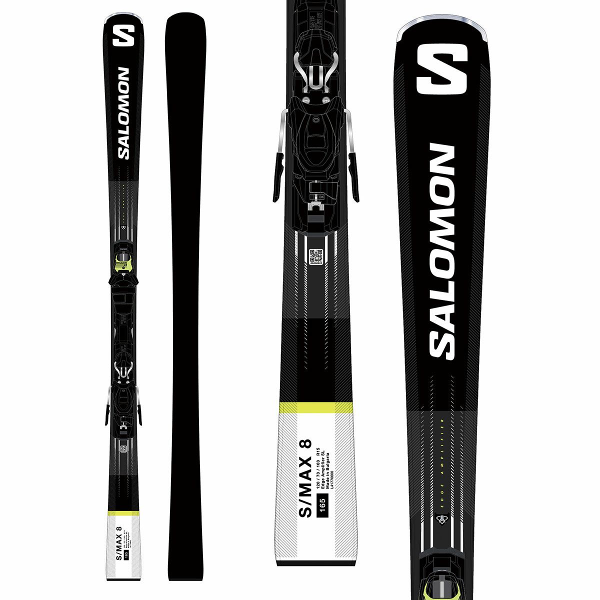 SALOMON サロモン スキー板 ＜2024＞S/MAX 8 + M11 GW プレート