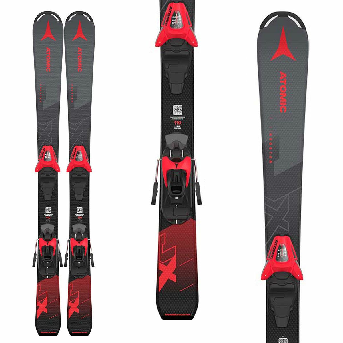 ジュニアスキー4点セット アトミック cloud 130cm ノルディカ21cm