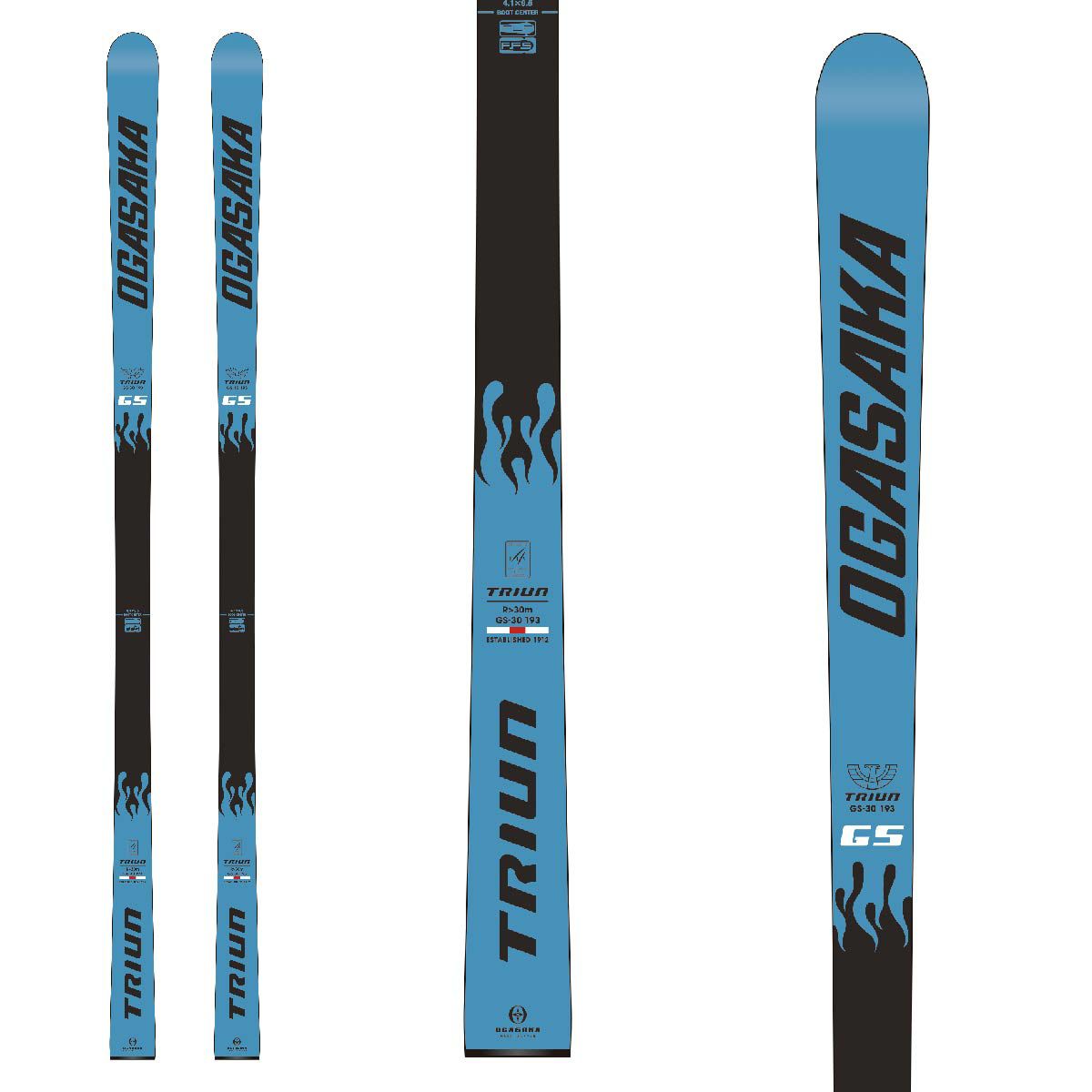 OGASAKA オガサカ スキー板 ＜2024＞ TRIUN 〔トライアン〕GS-30【板