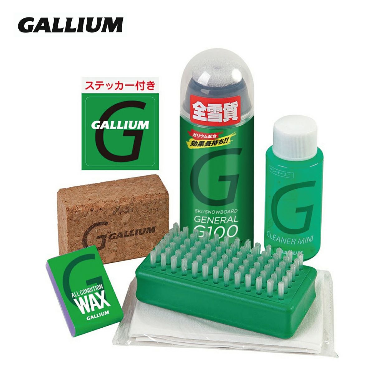 GALLIUM ガリウム スキー ワックス＜2025＞ GIGA SPEED ZERO Liquid 02