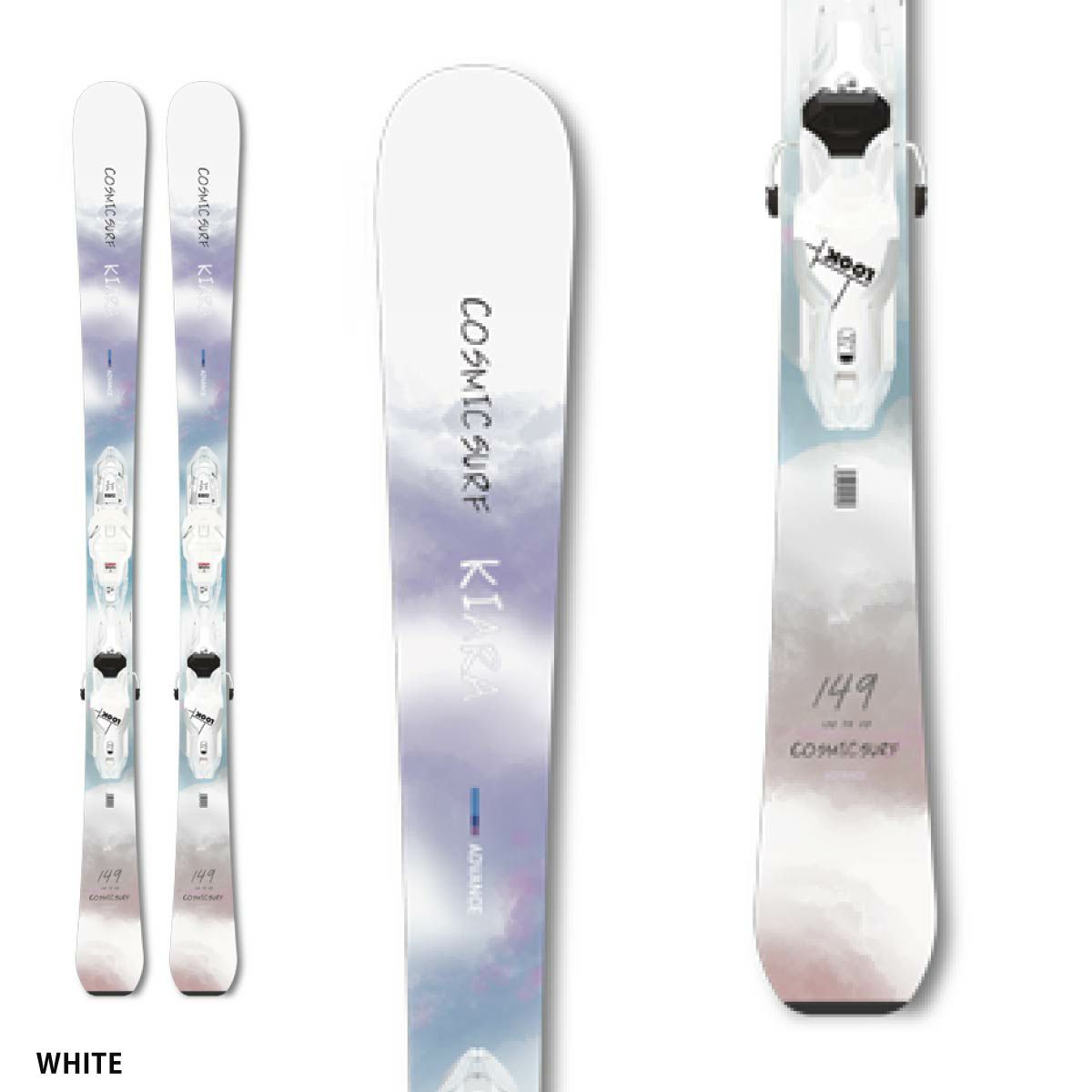 SWALLOW スワロー スキー板 レディース コスミックサーフ＜2025