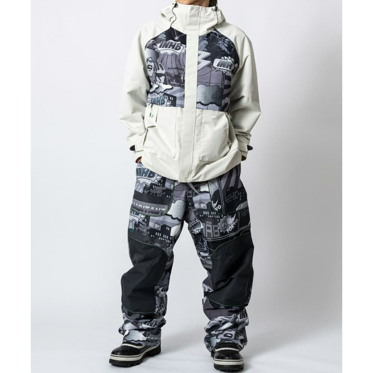 INHABITANT インハビタント スキーウェア アウター ジャケット メンズ