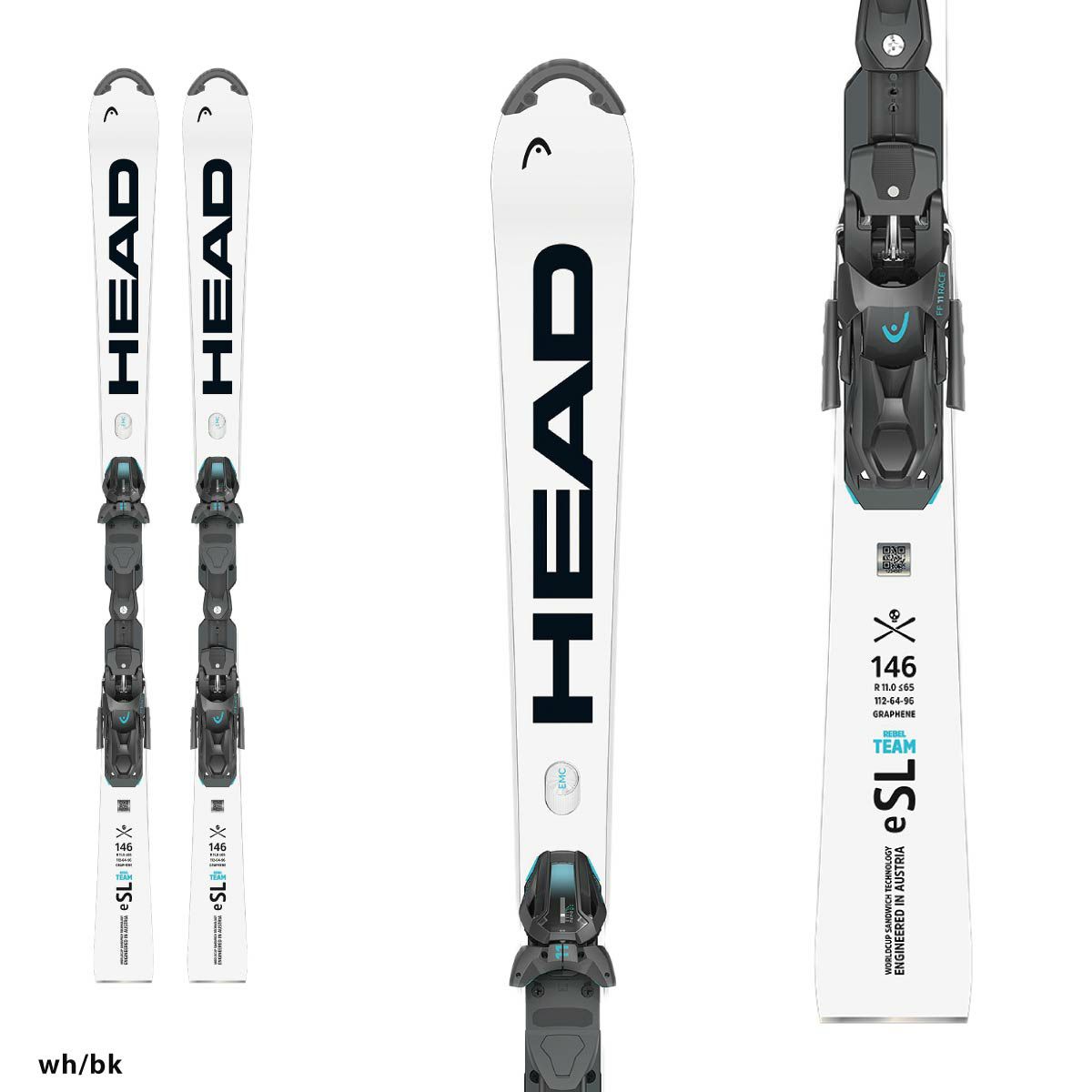 HEAD ヘッド スキー板 キッズ ジュニア ＜2026＞WCR e.SL Rebel Team