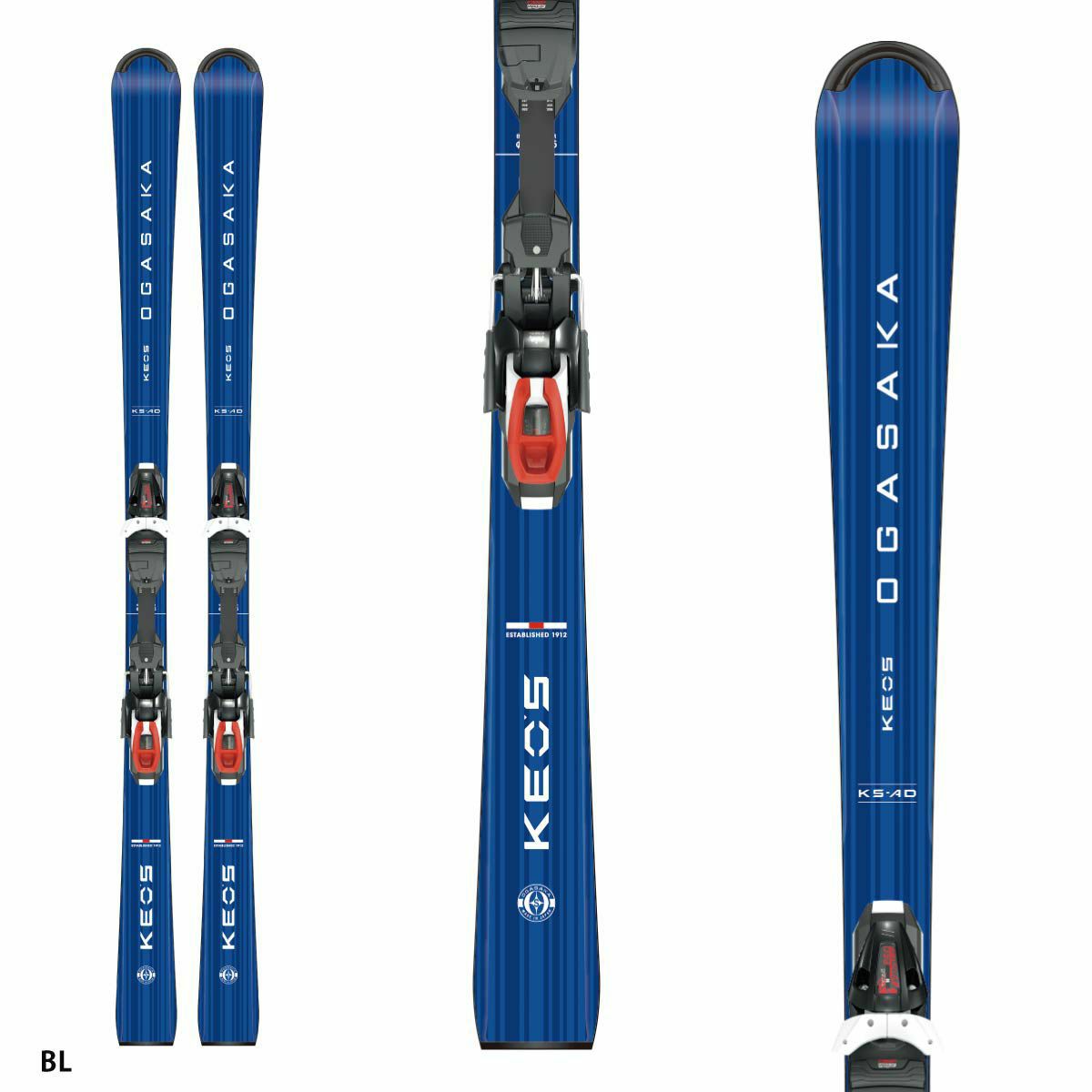 OGASAKA keo.s ks nv 165cmスキー 板 2023 スキー板 KEO'S KS-PV/RD