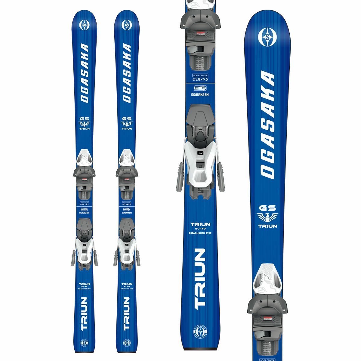 OGASAKA オガサカ スキー板 キッズ ジュニア＜2026＞TRIUN〔トライアン