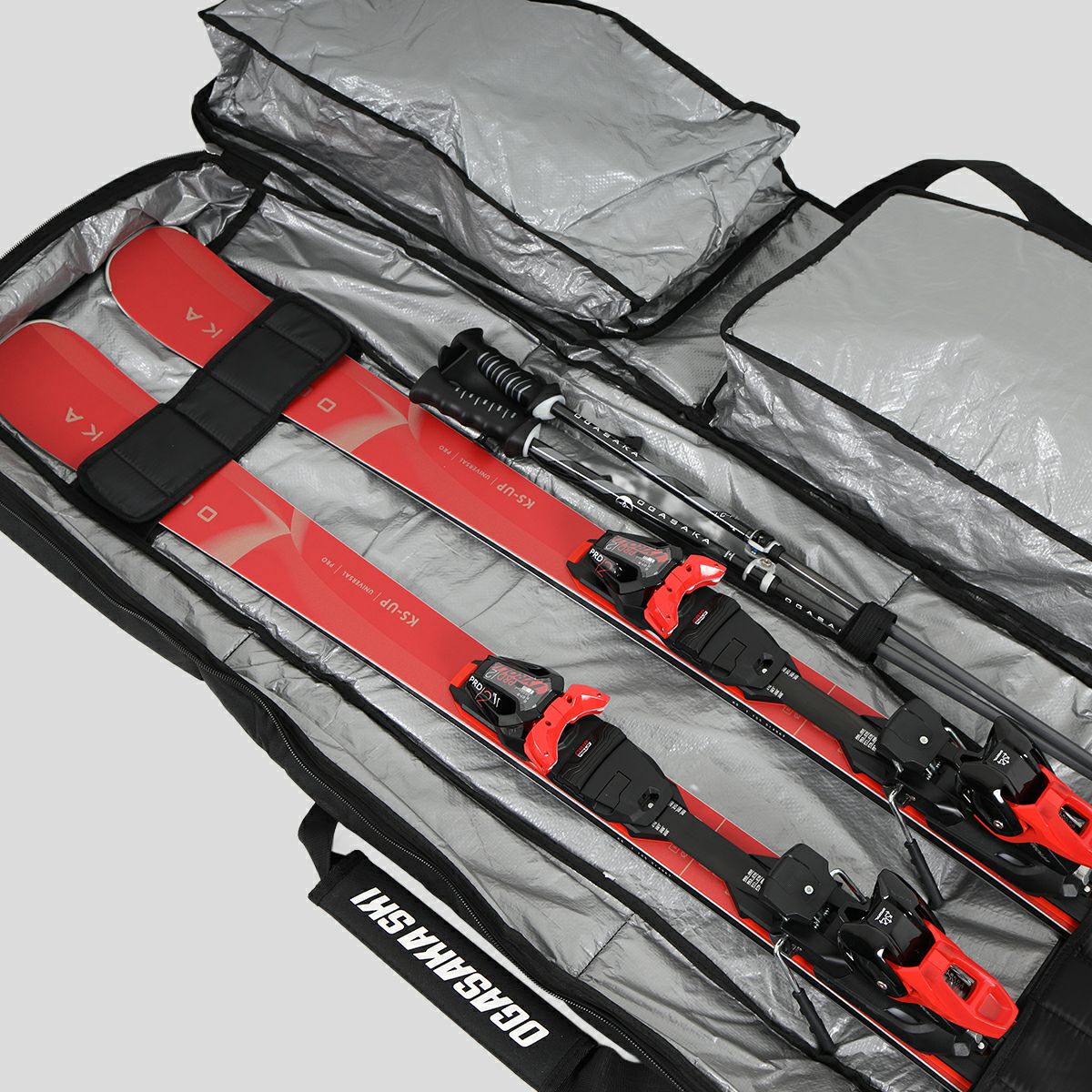 OGASAKA オガサカ スキー バッグ・ケース オールインワン メンズ