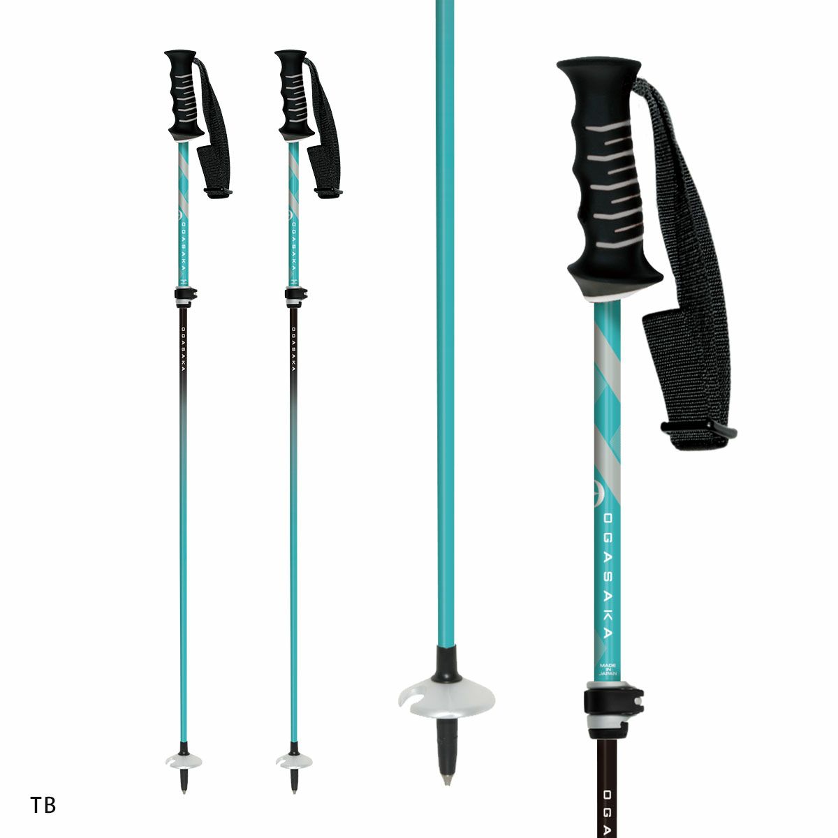 OGASAKA オガサカ スキーポール ストック メンズ レディース ＜2026