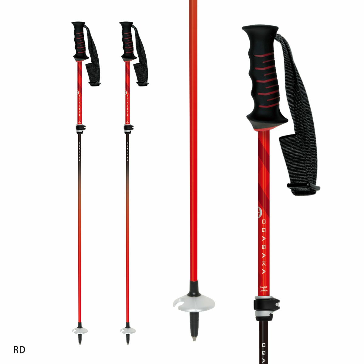 OGASAKA オガサカ スキーポール ストック メンズ レディース ＜2026