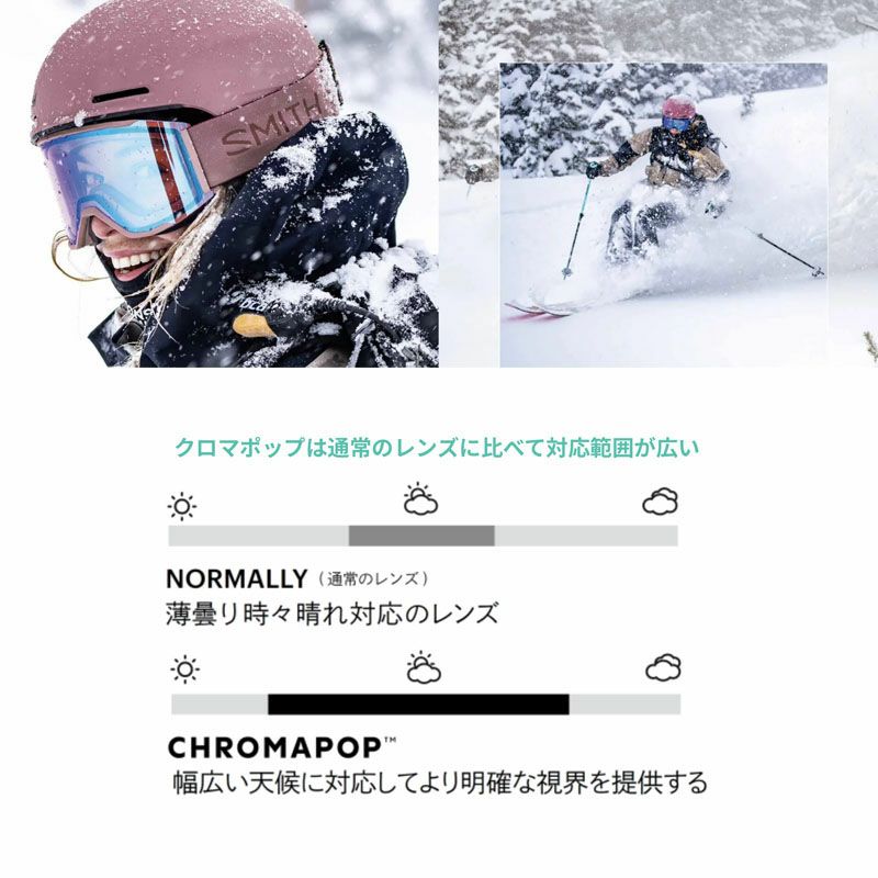 スキーゴーグル スミス ゴーグル smith スペアレンズ 2026 Squad MAG