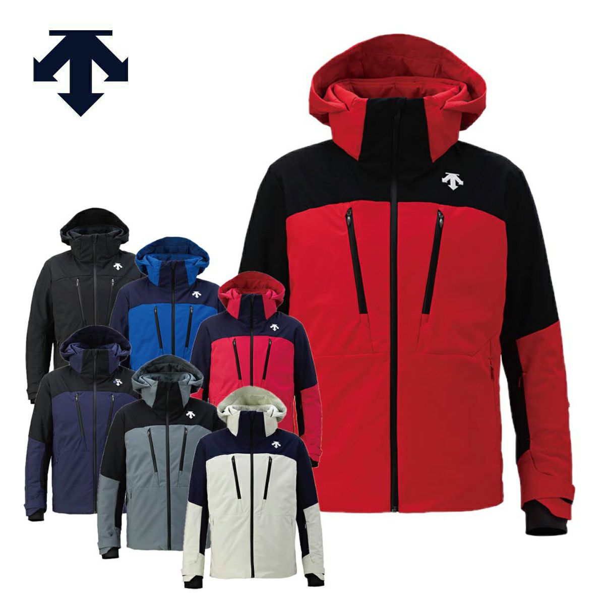 スキーウェア デサント メンズ スキージャケット DESCENTE ミドル