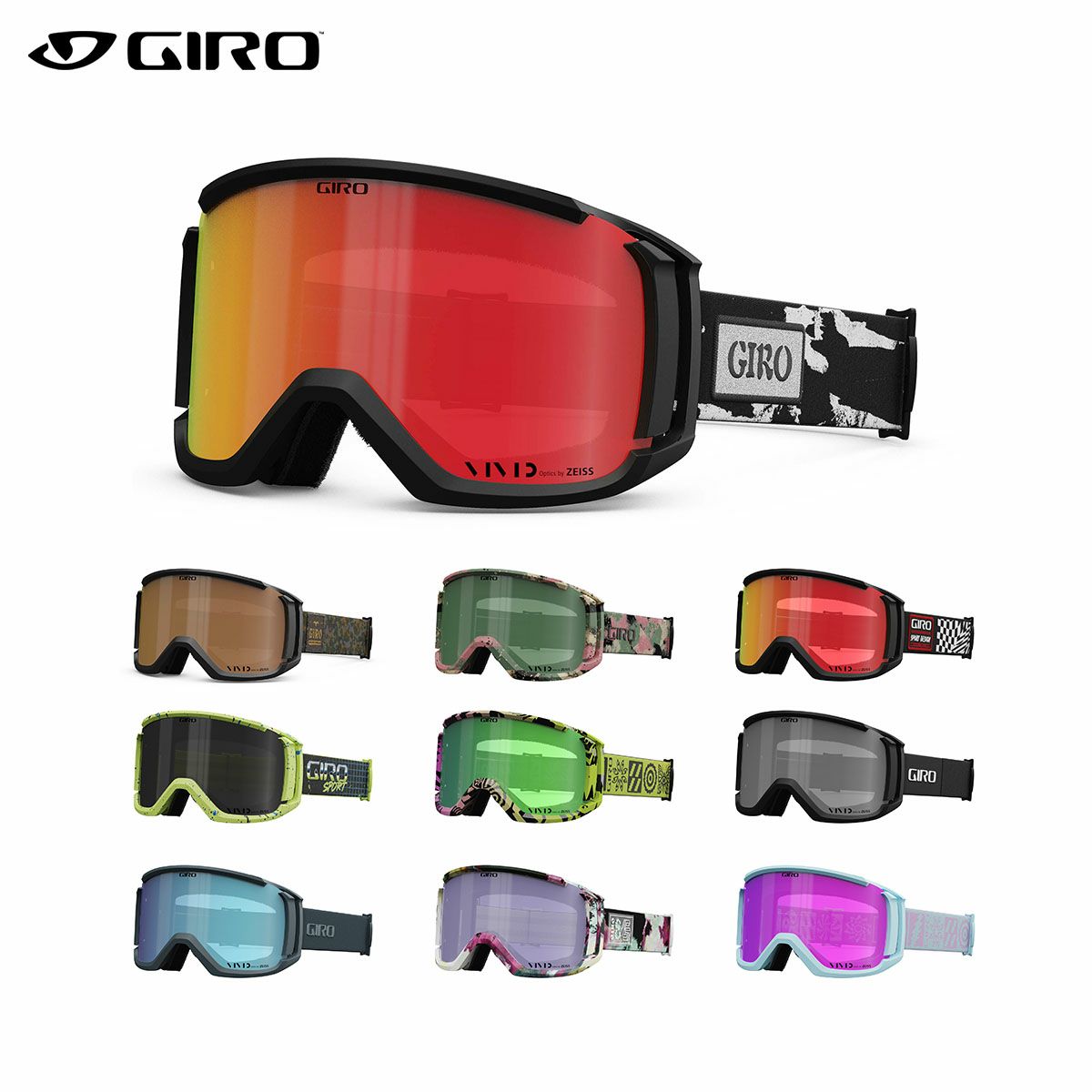 スキーゴーグル GIRO ジロ メンズ レディース 2025 COMP AF / コンプ