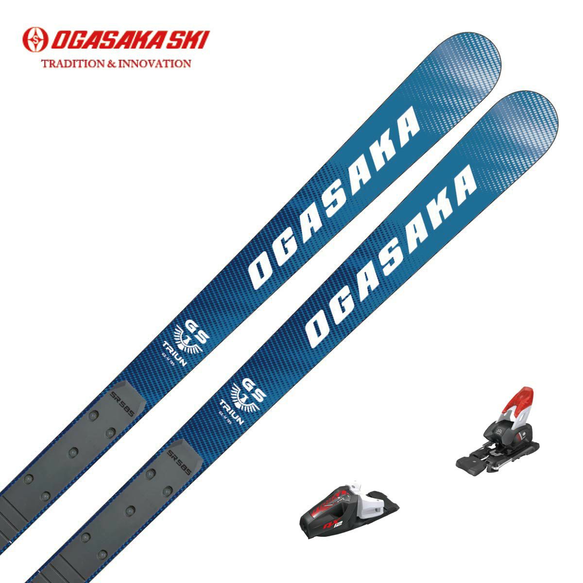 OGASAKA オガサカ スキー板 メンズ レディース ＜2025＞ TRIUN GS-M +