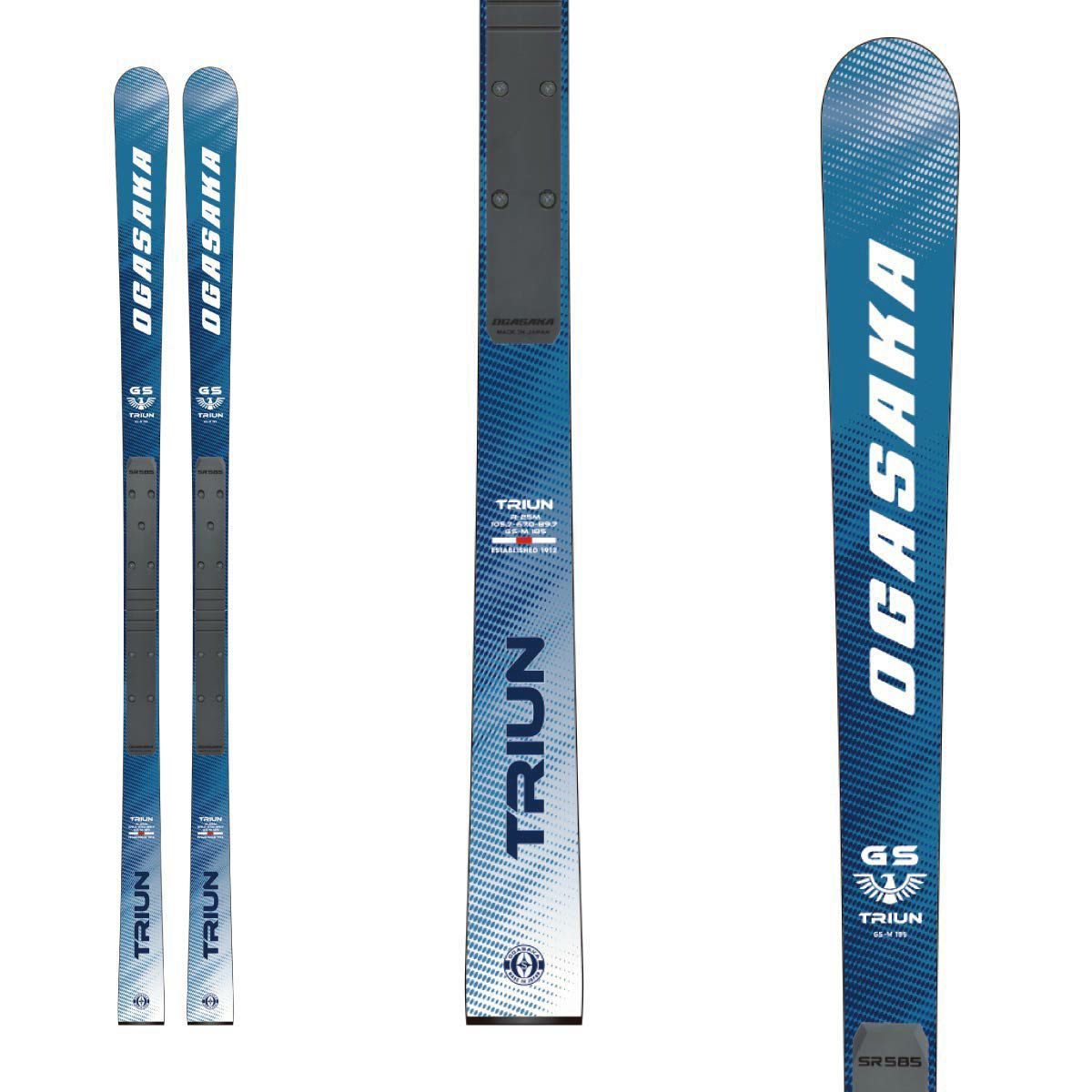 OGASAKA オガサカ スキー板 メンズ レディース ＜2025＞ TRIUN GS-M +