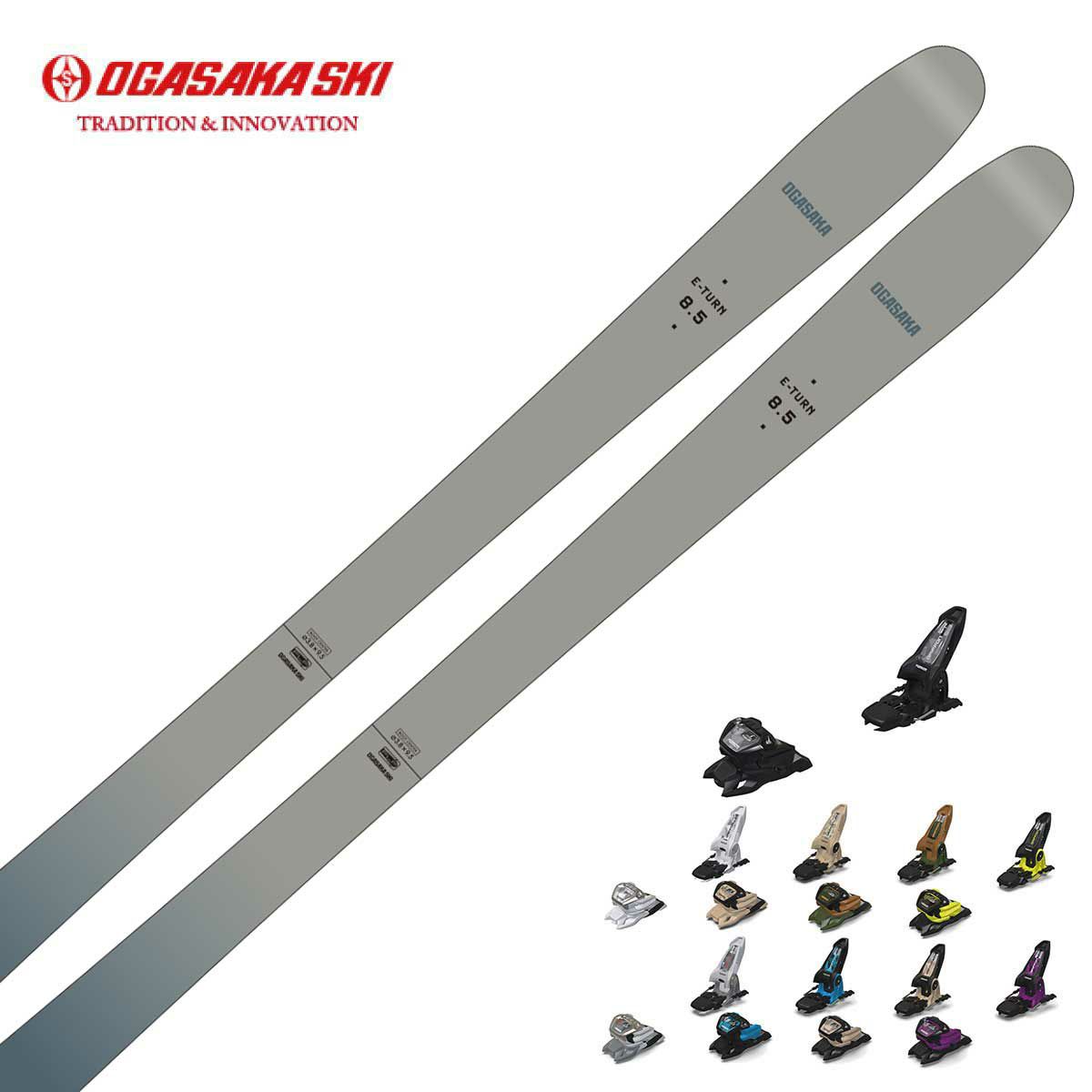 OGASAKA オガサカ スキー板 メンズ レディース＜2026＞E-TURN