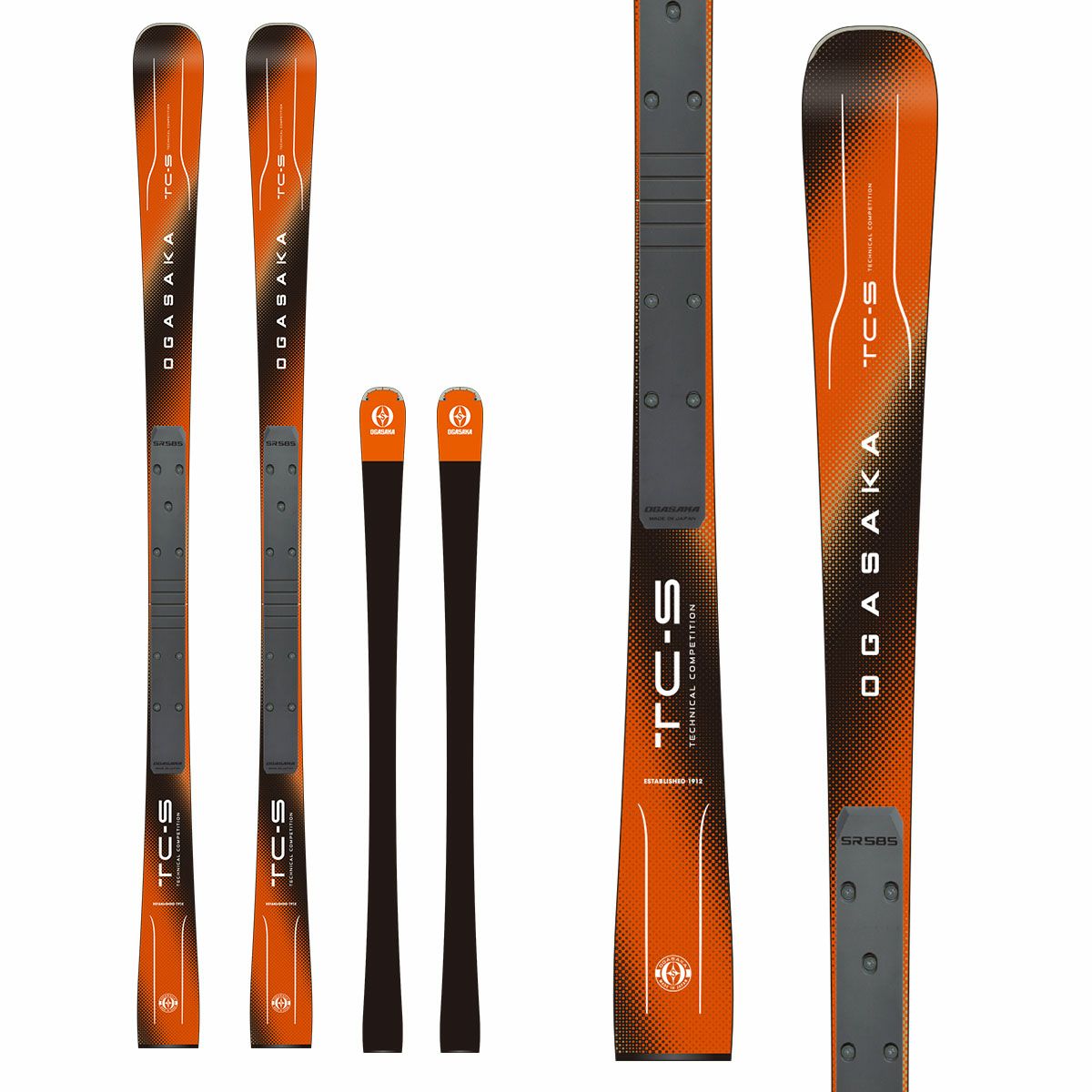 OGASAKA オガサカ スキー板 メンズ レディース＜2026＞TC-S + SR585 +