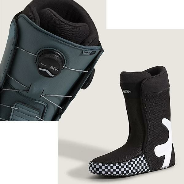 バンズ スノーボード ブーツ メンズ VANS AURA PRO / STORMY WEATHER