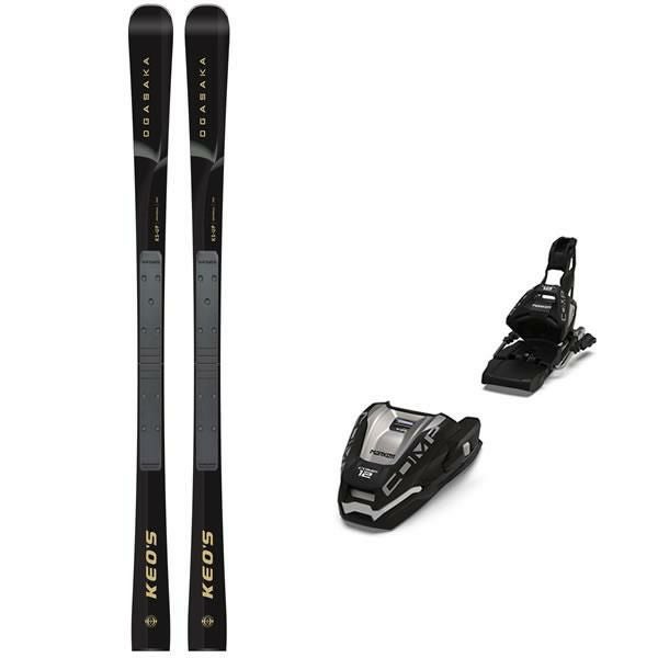 オガサカ スキー KS-UP/BK + SR585 (25-26 2026) + 26 マーカー COMP