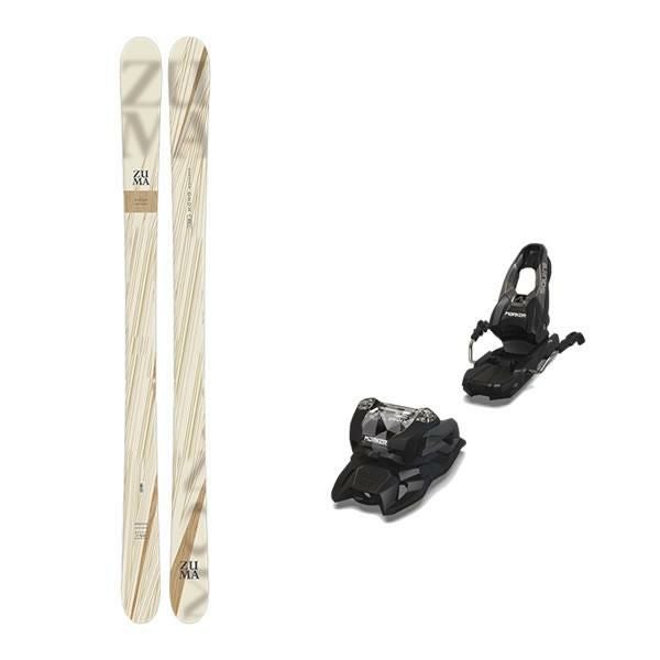 ZUMA スキー MONO ADVANCE WHITE (25-26 2026) + 26 マーカー SQUIRE