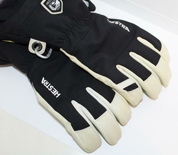 ○アウトレット ヘストラ グローブ ヘリ スキー 5本指 Black ( 30570