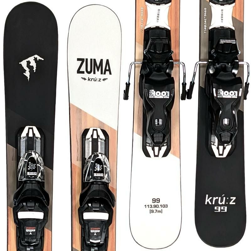 ZUMA ツマ 99cm スキーボード 25-26 KRU:Z Mini 99SW＋ルック XPRESS10