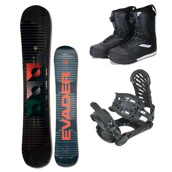 スノーボード 2点セット ロシニョール EVADER + ZMビンディング