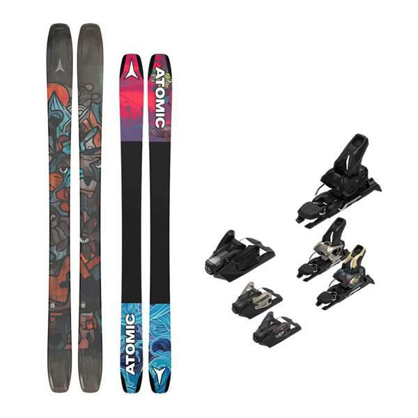 ATOMIC スキー板・ビンディング・ポールセット ATOMICスキー板145